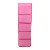 Maxbell Kindergarten Works Display Hanging Bag Wall Hanging for Library Pharmacy Use Pink