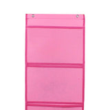 Maxbell Kindergarten Works Display Hanging Bag Wall Hanging for Library Pharmacy Use Pink