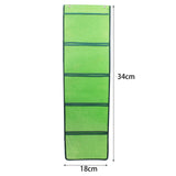 Maxbell Kindergarten Works Display Hanging Bag Wall Hanging for Library Pharmacy Use Green