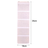 Maxbell Kindergarten Works Display Hanging Bag Wall Hanging for Library Pharmacy Use Beige