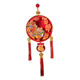Maxbell Chinese New Year Hanging Decoration for Living Room Farmhouse Happy New Year Style A