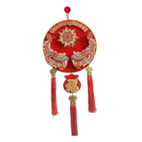 Maxbell Chinese New Year Hanging Decoration for Living Room Farmhouse Happy New Year Style B