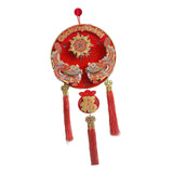 Maxbell Chinese New Year Hanging Decoration for Living Room Farmhouse Happy New Year Style B