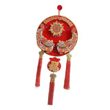 Maxbell Chinese New Year Hanging Decoration for Living Room Farmhouse Happy New Year Style B