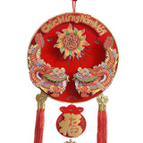 Maxbell Chinese New Year Hanging Decoration for Living Room Farmhouse Happy New Year Style B