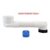 Maxbell Offset Toilet Flange Extension Drain Pipe Expanded Hose Offset Closet Flange 50cm