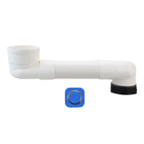 Maxbell Offset Toilet Flange Extension Drain Pipe Expanded Hose Offset Closet Flange 50cm