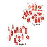 Maxbell 16Pcs 2024 Chinese New Year Hanging Decorations Bonsai Ornaments for Ceiling Style A