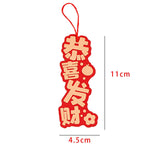 Maxbell 16Pcs 2024 Chinese New Year Hanging Decorations Bonsai Ornaments for Ceiling Style A