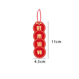 Maxbell 16Pcs 2024 Chinese New Year Hanging Decorations Bonsai Ornaments for Ceiling Style B