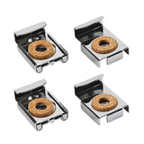Maxbell 4Pcs Mirror Clip Mirror Mount Clips Glass Retainer Clips Mirror Holder Clips argent