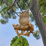 Maxbell Wall Hanging Owl Statue Nordic Wall Hanging Decoration for Cafe Hotel Office
