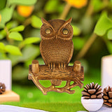 Maxbell Wall Hanging Owl Statue Nordic Wall Hanging Decoration for Cafe Hotel Office
