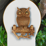 Maxbell Wall Hanging Owl Statue Nordic Wall Hanging Decoration for Cafe Hotel Office