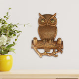 Maxbell Wall Hanging Owl Statue Nordic Wall Hanging Decoration for Cafe Hotel Office
