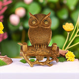 Maxbell Wall Hanging Owl Statue Nordic Wall Hanging Decoration for Cafe Hotel Office