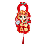 Maxbell 2024 New Year Door Handle Decoration with Tassels Spring Festival Decoration