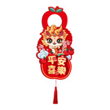 Maxbell 2024 New Year Door Handle Decoration with Tassels Spring Festival Decoration