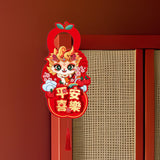 Maxbell 2024 New Year Door Handle Decoration with Tassels Spring Festival Decoration
