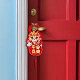Maxbell 2024 New Year Door Handle Decoration with Tassels Spring Festival Decoration