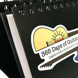 Maxbell Guitar Calendar Birthday Gift Decorative Home Decor Collection Desk Calendar