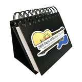 Maxbell Guitar Calendar Birthday Gift Decorative Home Decor Collection Desk Calendar