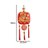 Maxbell Chinese New Year Hanging Decorations Housewarming Home 2024 Dragon Door Sign Small