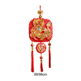 Maxbell Chinese New Year Hanging Decorations Housewarming Home 2024 Dragon Door Sign Small