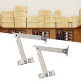 Maxbell 2 Pieces Lid Support Hinges Cabinet Cupboard Door Folding Hinge for Gift Box M