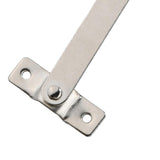 Maxbell 2 Pieces Lid Support Hinges Cabinet Cupboard Door Folding Hinge for Gift Box M