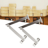 Maxbell 2 Pieces Lid Support Hinges Cabinet Cupboard Door Folding Hinge for Gift Box L