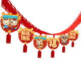Maxbell Chinese Dragon Year 118inch Hanging Garland Felt Material for Bedroom Sturdy