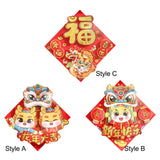 Maxbell Chinese New Year Door Sticker Wall Mural for Celebration Cabinet Dining Room Style A