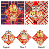 Maxbell Chinese New Year Door Sticker Wall Mural for Celebration Cabinet Dining Room Style A