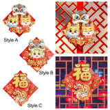 Maxbell Chinese New Year Door Sticker Wall Mural for Celebration Cabinet Dining Room Style A