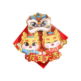 Maxbell Chinese New Year Door Sticker Wall Mural for Celebration Cabinet Dining Room Style A