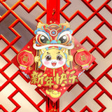 Maxbell Chinese New Year Door Sticker Wall Mural for Celebration Cabinet Dining Room Style B