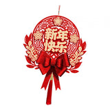 Maxbell Chinese New Year Blessing Hanging Decoration Decor for Door Living Room Tree Style A