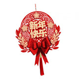 Maxbell Chinese New Year Blessing Hanging Decoration Decor for Door Living Room Tree Style A