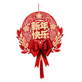 Maxbell Chinese New Year Blessing Hanging Decoration Decor for Door Living Room Tree Style A