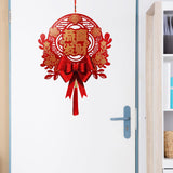 Maxbell Chinese New Year Blessing Hanging Decoration Decor for Door Living Room Tree Style B