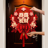 Maxbell Chinese New Year Blessing Hanging Decoration Decor for Door Living Room Tree Style B