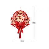 Maxbell Chinese New Year Blessing Hanging Decoration Decor for Door Living Room Tree Style C