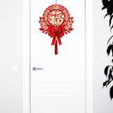 Maxbell Chinese New Year Blessing Hanging Decoration Decor for Door Living Room Tree Style C
