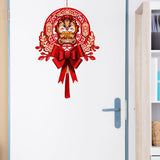 Maxbell Chinese New Year Blessing Hanging Decoration Decor for Door Living Room Tree Style D