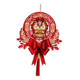 Maxbell Chinese New Year Blessing Hanging Decoration Decor for Door Living Room Tree Style D