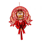 Maxbell Chinese New Year Blessing Hanging Decoration Decor for Door Living Room Tree Style D