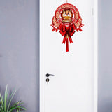 Maxbell Chinese New Year Blessing Hanging Decoration Decor for Door Living Room Tree Style D