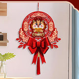 Maxbell Chinese New Year Blessing Hanging Decoration Decor for Door Living Room Tree Style D