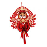 Maxbell Chinese New Year Blessing Hanging Decoration Decor for Door Living Room Tree Style E